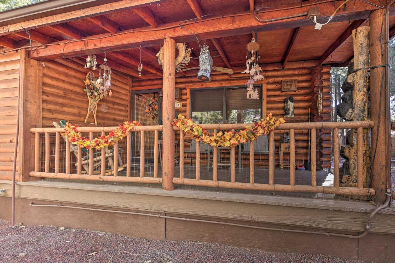Rustic Lakeside Cabin - Family And Pet Friendly! Pinetop-Lakeside Luaran gambar